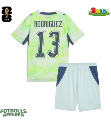Schweiz Ricardo Rodriguez #13 Bortaställ Barn VM 2026 Kortärmad (+ Korta byxor)